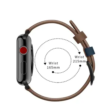 Pulseira de Couro genuíno Para a Apple Assistir 6 banda 44mm 40mm iwatch série 6 se 5 4 3 pulseira pulseira correa apple relógio 42mm 38mm