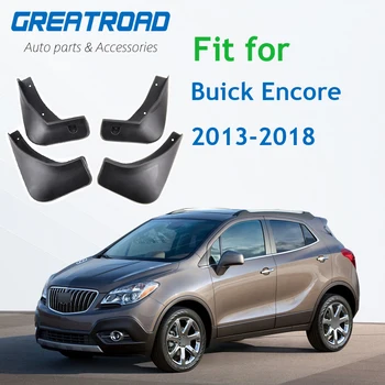 Para Buick para o Encore 2013-2018 Carro Mud Flaps Fender Chamas pára-lamas Mudflaps resguardo