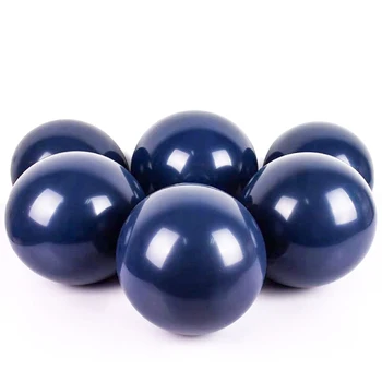 100pcs Decorativo Novo Balões Europa e América Quente 10 Polegadas, 12 Polegadas de Tinta de Látex Azul Noite Estrelada Azul Balões Decorativos