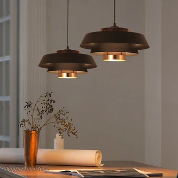 Nordic Criativo Led Luzes do Pendente da sala de Jantar Cozinha lâmpadas Penduradas Loft Deco Suspensão da Luminária Arte interna dispositivos Elétricos de Iluminação