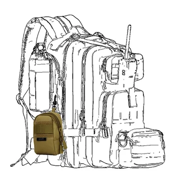Tatical Militar Sub-pacote,Molle Exército Mini Saco do Telefone,de Desporto, Caminhadas, Camping, Saco de Cintura,como Ferramenta de Sacos,ao ar livre de Viagens, Camping kit de ferramentas