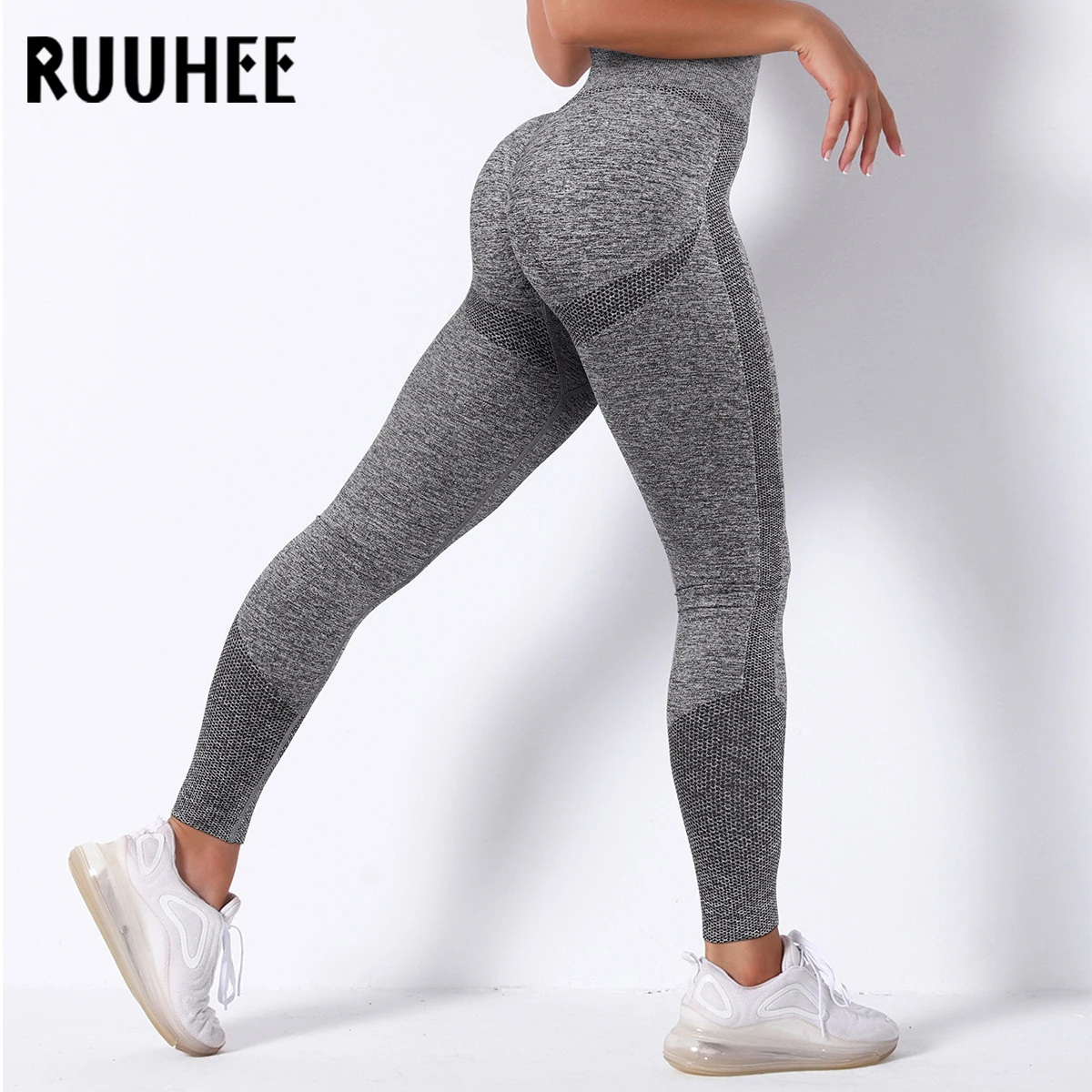Ruuhee cintura alta sem costura, leggings push-up sport mulheres de fitness  executando calças de yoga treino calças de ginástica calças apertadas  mulheres comprar - Yoga /