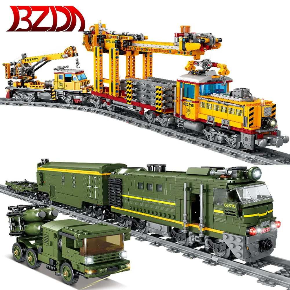 Novo trem elétrico brinquedo trilhos de trem modelo de trem conjunto de  trens de alta velocidade